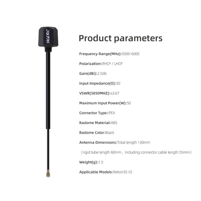 HGLRC mini Hammer Antenna V2