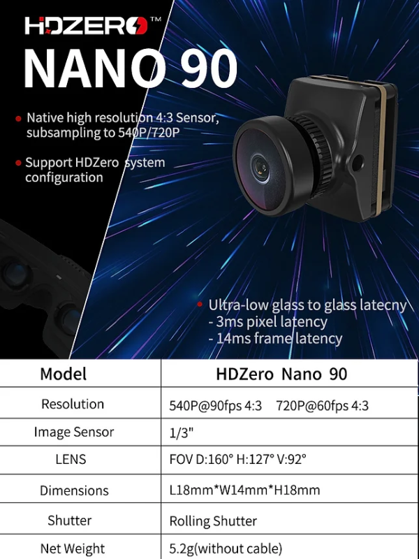 HDZero Nano 90 Camera