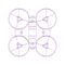 Air65 ll Frame-Clear Purple
