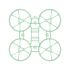 Air65 Brushless Whoop Frame (1PC) Transparent Green