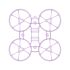 Air65 Brushless Whoop Frame (1PC) Transparent Purple
